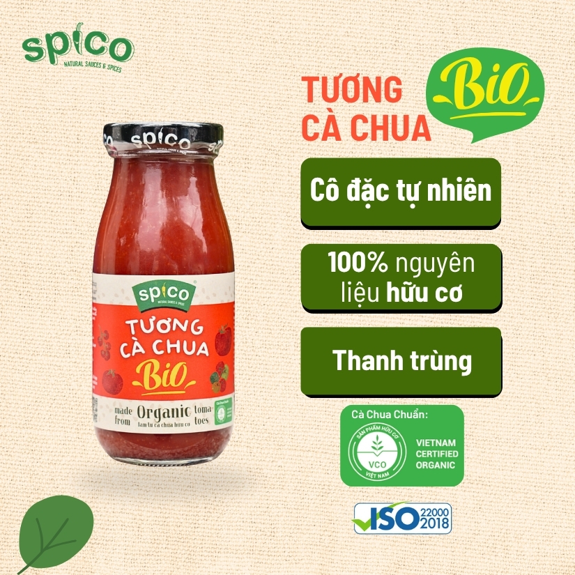 Tương cà chua BIO hữu cơ 255gr